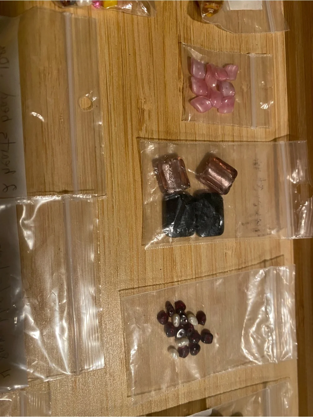 BEAD BUNDLE - and assortment of vintage beads and stones